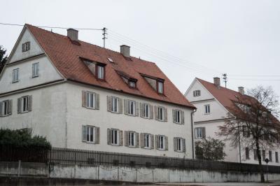 Zwei Wohnblöcke in der Sallingerstraße in Donauwörth 