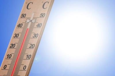 Das Bild zeigt ein Thermometer.