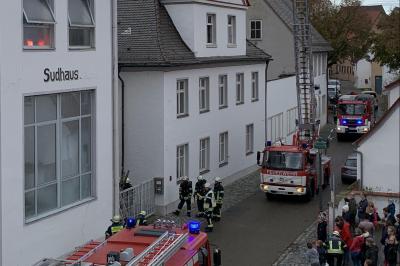 Ankerbrauerei, Feuerwehrübung