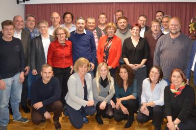 Gruppenbild der SPD Kandidaten in Donauwörth 