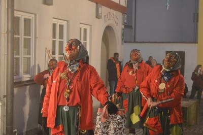 Traditionell eröffnen die Harburger Schlosshexen am 11.11 die Faschingssaison