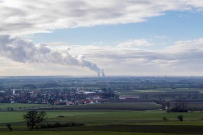 Das Atomkraftwerk in Gundremmingen. 