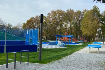 Der Mehrgenerationen-Sportpark eröffenet am 2. November. 