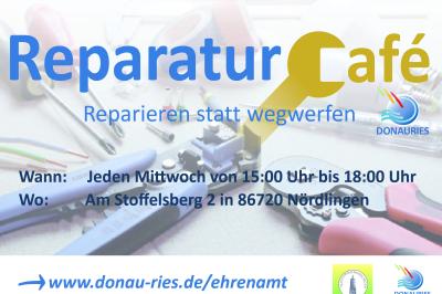 Das Reparatur-Café DONAURIES gibt es ab April auch in Nördlingen.