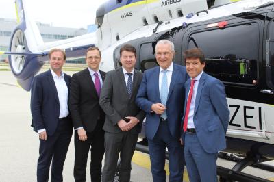 Airbus Polizeihelikopter