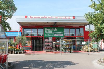 Hier sieht man den Hagebaumarkt Donauwörth.