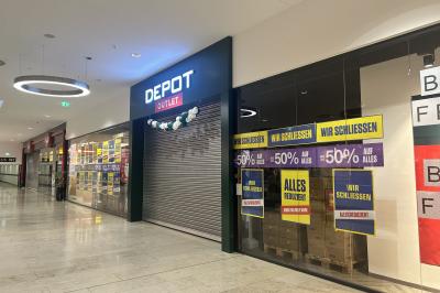 Hervis und Depot schließen ihre Filialen in der Donaumeile zum Jahresende. Die My-Shoes-Filiale ist bereits ausgezogen. 