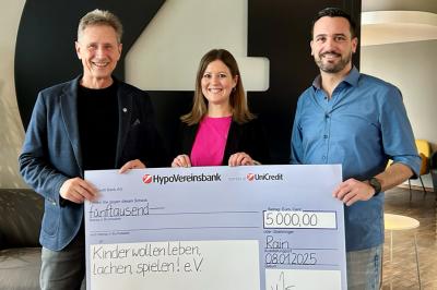 Spendenübergabe 4Sellers