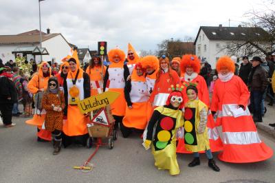 Am Samstagnachmittag (1. März 2025) schlängelte sich der Gaudiwurm durch Genderkingen.