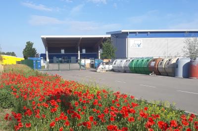 Der Recyclinghof Wemding. 