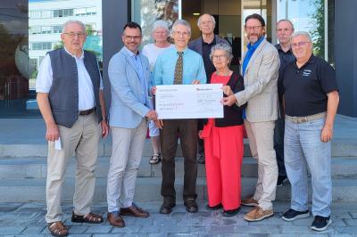 Mondspritzer Spendenübergabe