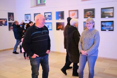 Josef Lindermair (Vereinsgründer) und Christine Herz (1. Vorstand)