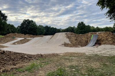 Der neue Bikepark Nördlingen wird freigegeben.