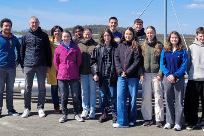 THG besucht Biogasanlage