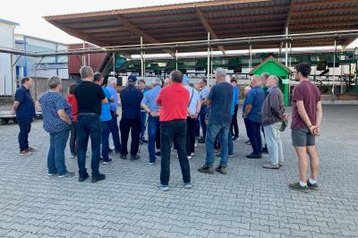 In der Mosterei Binninger konnten Interessierte einen Blick hinter die Kulissen werfen.