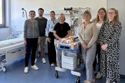 V.l.n.r.: Carmen Zieher (Schulleitung Pflegefachschule), Michael Harsch (stell. Schulleitung Pflegefachschule) , Daniela Dotzauer (Lehrkraft WS Nördlingen), Manuela Stahl (Schulleitung WS Nördlingen), Gabriele Braun (WS Donauwörth), Carina Inzinger (Lehrkraft WS Donauwörth), Sabrina Lang (Lehrkraft WS Nördlingen)