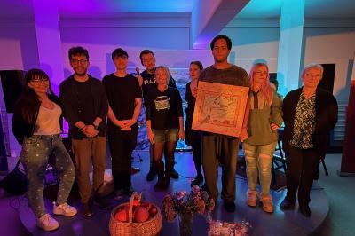 Poetry slam gruppen foto