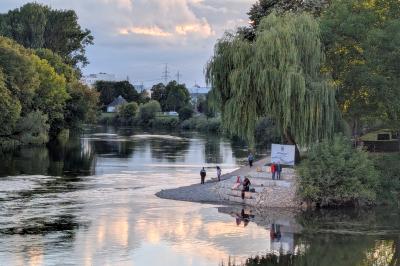 Donauspitz in Donauwörth. 