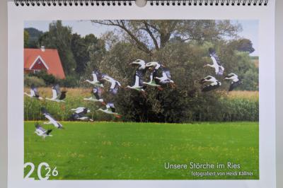 Der Storchenkalender 2026. 