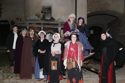 Es spukt auf der Harburg.