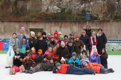 Die Schüler der Sebastian-Franck-Grundschule
