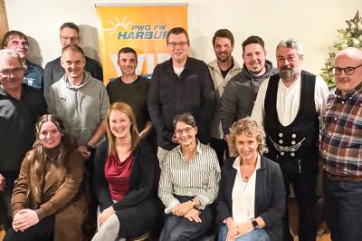 Die Kandidaten der PWG Freie Wähler Harburg.