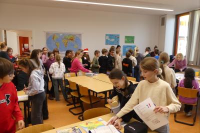 Buntes Erleben und Kennenlernen der französischen Sprache und Kultur beim französischen Nachmittag am THG