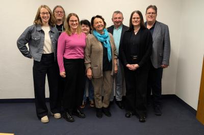 Der neue Vorstand des Kreisverbandes von Bündnis 90/Die Grünen Donau-Ries.