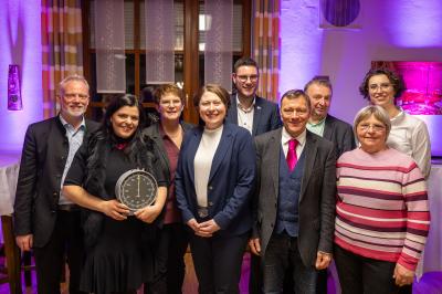 Alle 6 Landratsamtskandidaten waren in Fessenheim bei der Frauenliste zu Besuch.