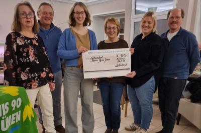 v.l. Ursula Böhm, Bernhard Muff, Eva Lettenbauer, Claudia Utz, Veronika Reiprich, Alfred Utz