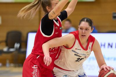 US-Girl Natalie Kucowski überragte in der ersten Halbzeit und tauchte danach weitgehend unter.