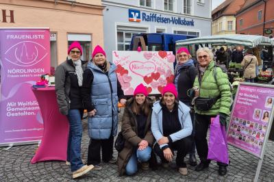 Nördlinger Frauenliste Valentinstag