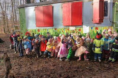 Waldkindergarten Fasching