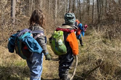 Die Waldbären unterwegs