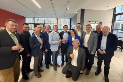 Die neue Vorstandschaft der Vhs Donauwörth.