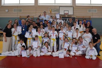 Der Judonachwuchs des TSV Wemding