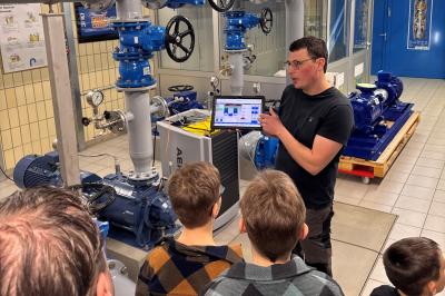 Besichtigung von Wasserwerk und Kläranlage