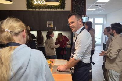 Offener Austausch mit Oberbürgermeister Jürgen Sorré.