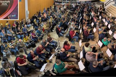 Am 3. März hat die Frühjahrsschulung der evangelischen Posaunenchöre im Posaunenbezirk DonauRies die Aula der Harburger Schule in einen einzigen großen Resonanzraum verwandelt. 