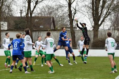 In der Schlussphase warfen die Blumenstädter alles nach Vorne.