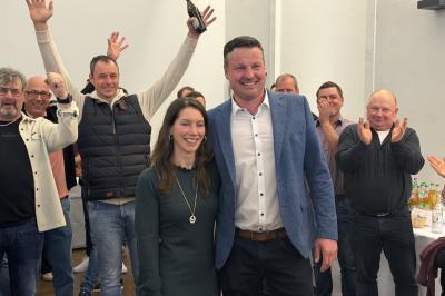 Stephan Kreuzer wird in Mertingen neuer Bürgermeister. 