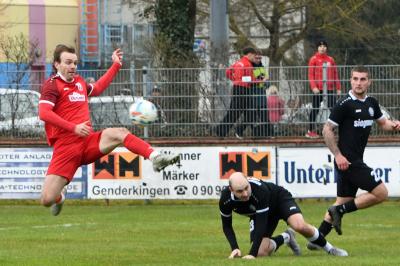 Unser Bild zeigt Dennis Lechner beim Abschlussversuch. 