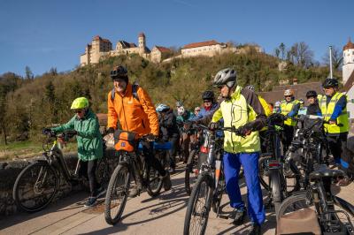 Eröffnung der Jakobus Ries-Radrunde am Ostermontag