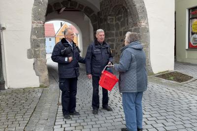 Ehrenamtliche der Sicherheitswacht sind nun auch in Monheim unterwegs. 