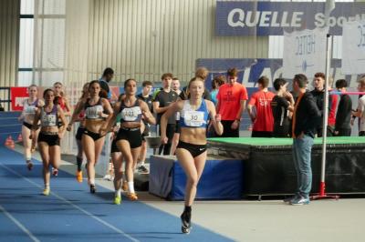 Marie Weinberger an der Spitze. 