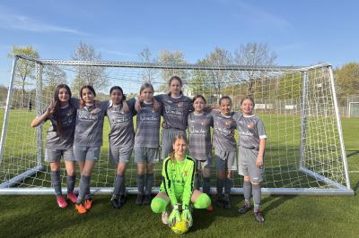 Mädchenmannschaft der Leonhart-Fuchs-Mittelschule Wemding