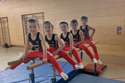 Die Gauligaturner der Jahrgänge 2017 und jünger