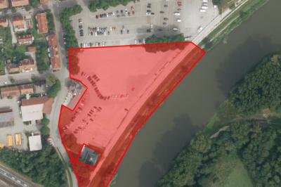 Teilsperrung Schwabenhallenparkplatz 