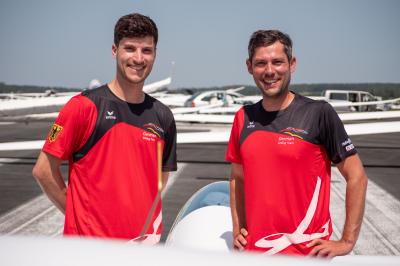 Stefan Langer (l.) und David Bauder überzeugen auch international mit ihren Leistungen.