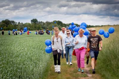 Deichwanderung bei Zusum. 
